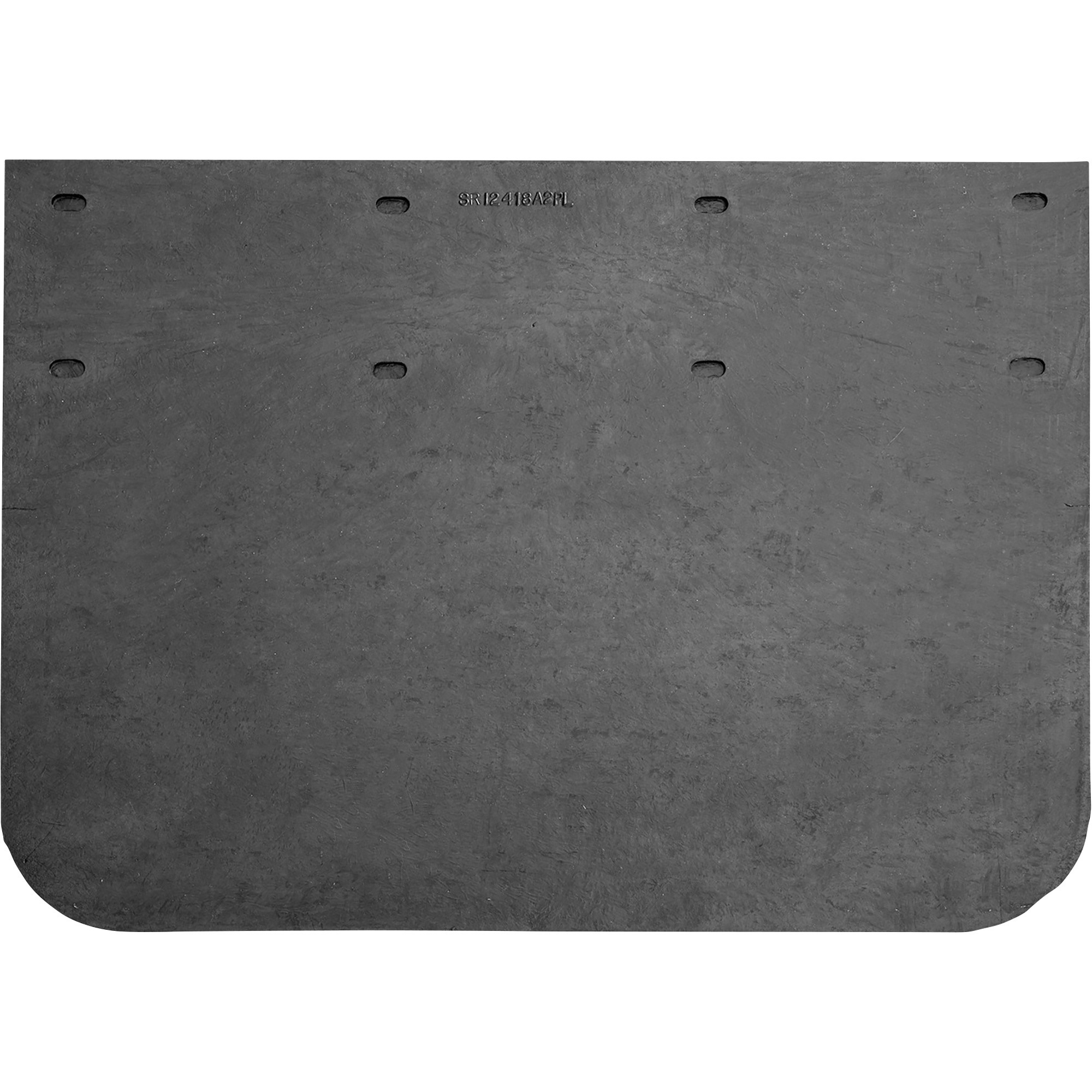 Buyers Products, Heavy Duty Black Rubber Mudflaps 24x18in., Material Rubber, Model# B2418LSP